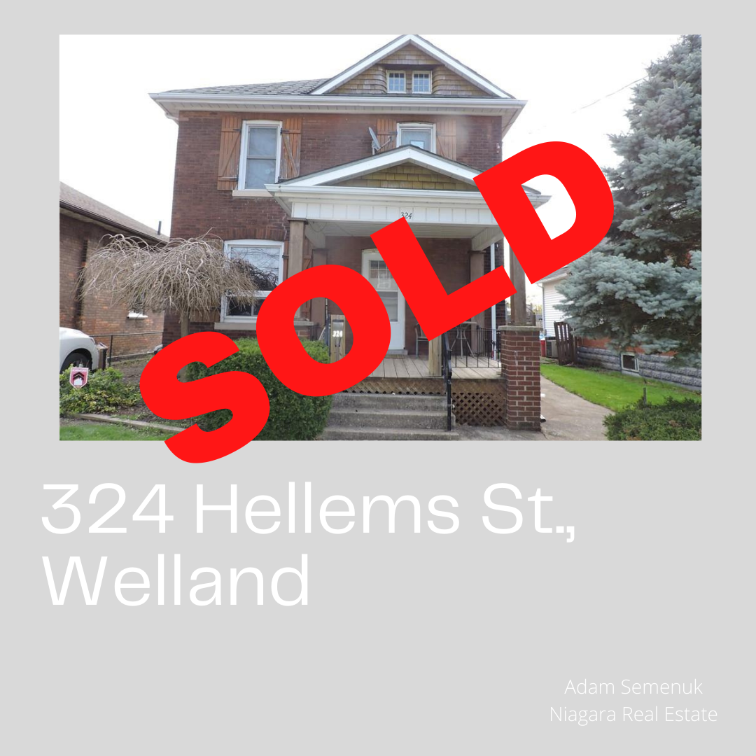 Hellems St SOLD- Adam Semenuk Niagara real estate